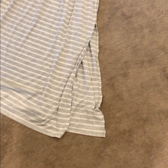 Grey and White Maxi Dress - Picture 4 of 5